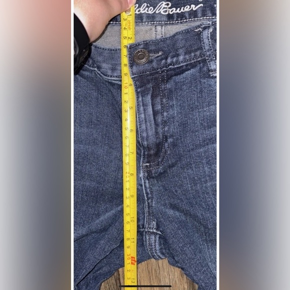 Eddie Bauer Women's Boyfriend Fit Jeans Patchwork Size 8 - Picture 9 of 16